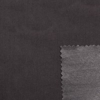 Дублерин сорочечный Profi 105 г/м2, CPПленочное покрытие, 100% хлопок, шир. 112 см, черный