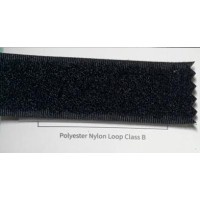 Лента петельная 6130-3092, 25 мм, нейлон класс B, черная, КНР