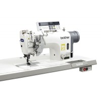 Двухигольная промышленная швейная машина Brother T-8452C (комплект)