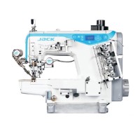 Плоскошовная швейная машина Jack K5E-D-01GB (6,4 мм) (комплект)