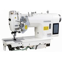 Двухигольная промышленная швейная машина Kansai Special KL-8458B-01 (комплект)