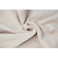 Флис антипиллинг двухсторонний 240 г/м2, шир. 1.8 м, светло-бежевый
