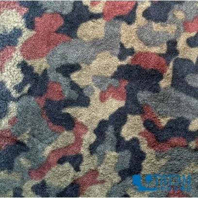 Флис камуфляж хаки 260 гр/м2, шир. 150 см, арт. K3