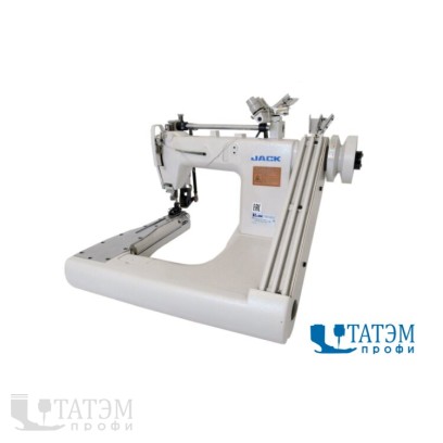 Jack JK-T9270D-12-2PL Двухигольная швейная машина цепного стежка 1/4 (комплект)
