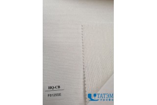 Дублерин F8125SE, 125 г/м2, тканый клеевой 50%ПЭ+50%вискоза, белый, КНР