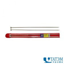 Спицы прямые 35 см, диам. 5,0 мм, тефлон.с огранич в PVC-чехле