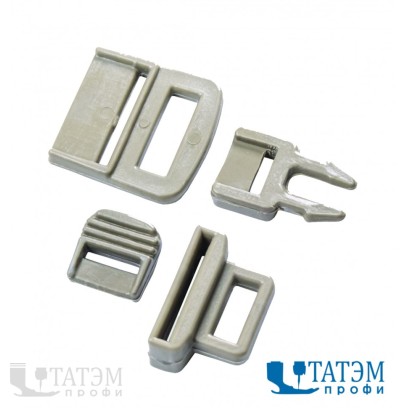Бесшумный замок (комплект 4-х деталей)