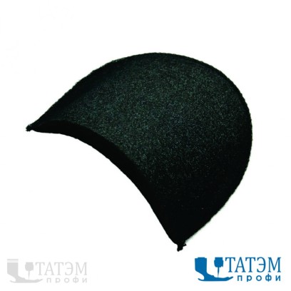 Обшитые плечевые накладки В-25 белые, черные, бежевые, 100 пар