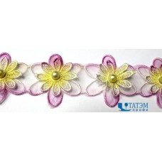 Лента декор. гипюр 