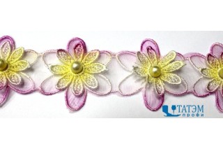 Лента декор. гипюр 