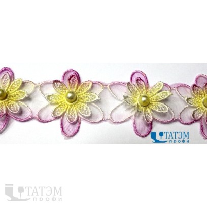 Лента декор. гипюр 