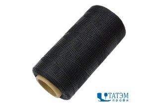 Нитки LIMAXS 0,8 мм, 500 м, черные, Ozen Iplik, Турция