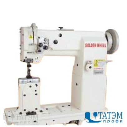 Golden Wheel CS-8350 Двухигольная швейная колонковая машина (комплект)
