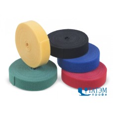 Лента контактная 38 мм, цветная, рулон 25 м, КНР