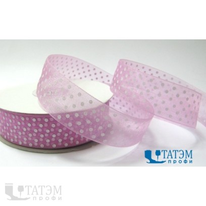 Лента декор. капроновая с рис.