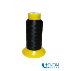 Нитки № 360, Polyart, 5000 м, Ozen Iplik, Турция, ​черные