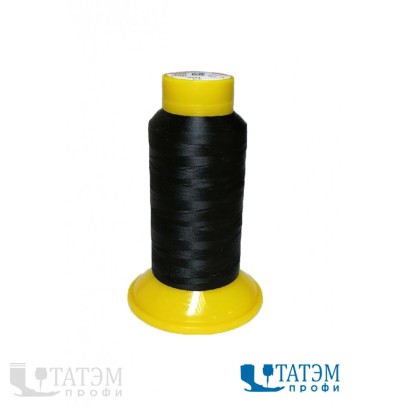 Нитки № 360, Polyart, 5000 м, Ozen Iplik, Турция, ​черные