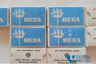 Лезвие техническое "НЕВА" (упак. 284 шт)