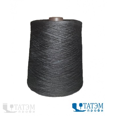 Нитки армированные 150 ЛХ, 5000 м, "ПНК им. Кирова", черные