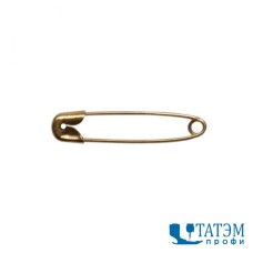 Булавки англ. №0 средние 23 мм, диам. 0,8 мм (2000 шт) золото