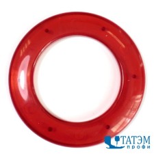 Люверсы для штор пласт. 35 мм, №15 красный, уп. 10 шт