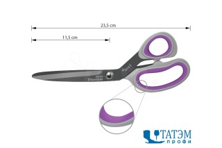 Ножницы 23,5 см Texi Titanium Ti914 портновские