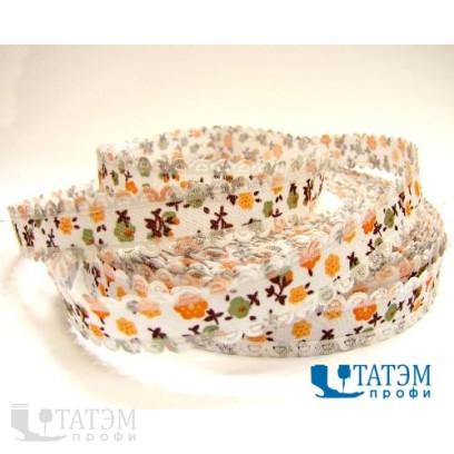 Лента декор. с ажур. краем 