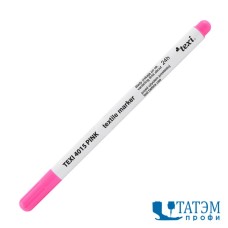 Маркер самоисчезающий розовый TEXI 4015