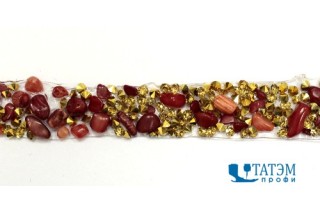 Тесьма термоклеевая декоративная 15 мм 