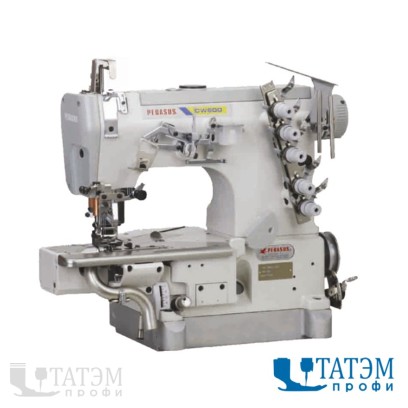Pegasus CW664-33ACx356/FT241/RP110A/UT333 Плоскошовная швейная машина (комплект)
