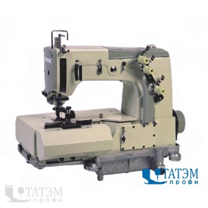 Global SS 1112-BLF Двухигольная швейная машина цепного стежка (комплект)
