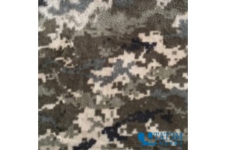 Флис камуфляж пиксель 260 гр/м2, шир. 150 см, арт. K1