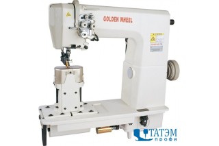 Двухигольная швейная колонковая машина Golden Wheel CSA-6112FT (комплект)
