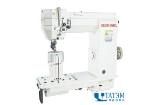 Двухигольная швейная колонковая машина Golden Wheel CS-8820 (комплект)
