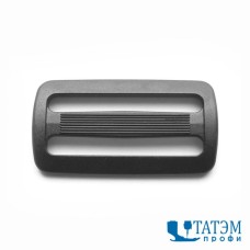 Пряжка двухщелевая 30 мм ПА, черный