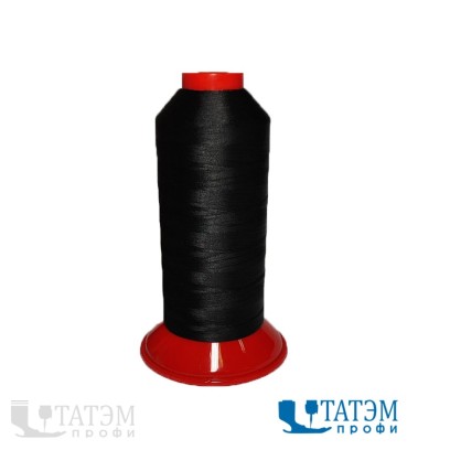 Нитки № 150, Polyart, 5000 м, Ozen Iplik, Турция, ​черные