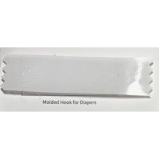 Лента крючковая 6131-9140, 20 мм, 100% нейлон, белая, КНР