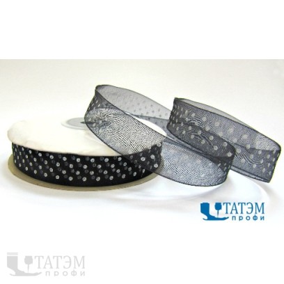 Лента декор. капроновая с рис.