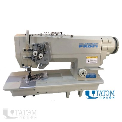 PROFI GC845D Двухигольная прямострочная швейная машина (комплект)
