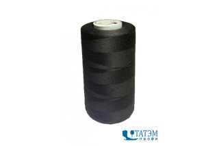 Нитки 50/2, 5000 м, Y, КНР, черные