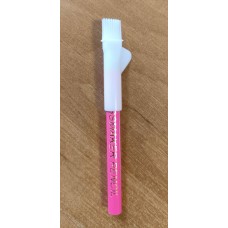 Карандаш меловой со щеточкой красный (малый)