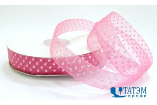 Лента декор. капроновая с рис.