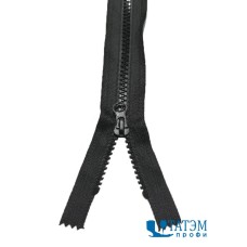 Молния трактор Т-8 н/р, 1 бегунок, 18 см, черная (36 г/м) LOGO