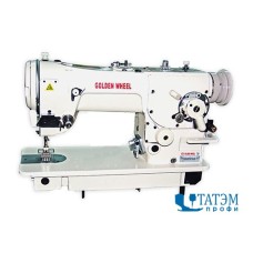 Промышленная швейная машина строчки зиг-заг Golden Wheel CS-2383 (комплект)
