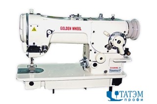 Промышленная швейная машина строчки зиг-заг Golden Wheel CS-2383 (комплект)
