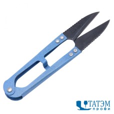 Ножницы-перекусы (для обрезки ниток) 11 см, металл, КНР