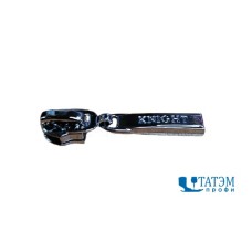 Бегунок для спирали Т-7, декор (А) №6 никель, ч.никель, уп. 100 шт