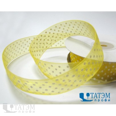 Лента декор. капроновая с рис.