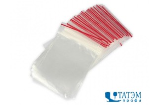 Пакет (гриппер) п/эт, zip-lock 70 х 100 мм, упак. 100 шт