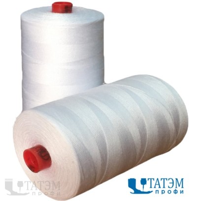 Нитки армированные 45 ЛЛ, 2500 м, "ПНК им Кирова", РФ, белые